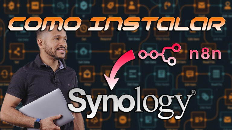 Ilustración representativa de usada en el artículo “Instalar n8m Synoloy” del blog y sitio web: Virtualizando | Blog & IT Services